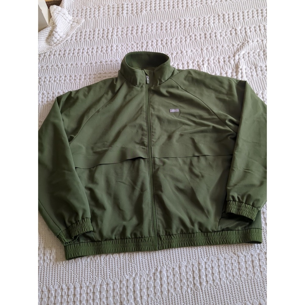 FIGS Sidney Jacket Full Zip Olive Green Size XL